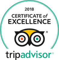 Tripadvisor Certificate of Excellence 2018
