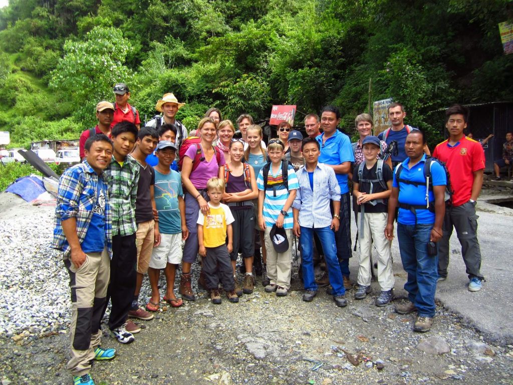 People in Annapurna