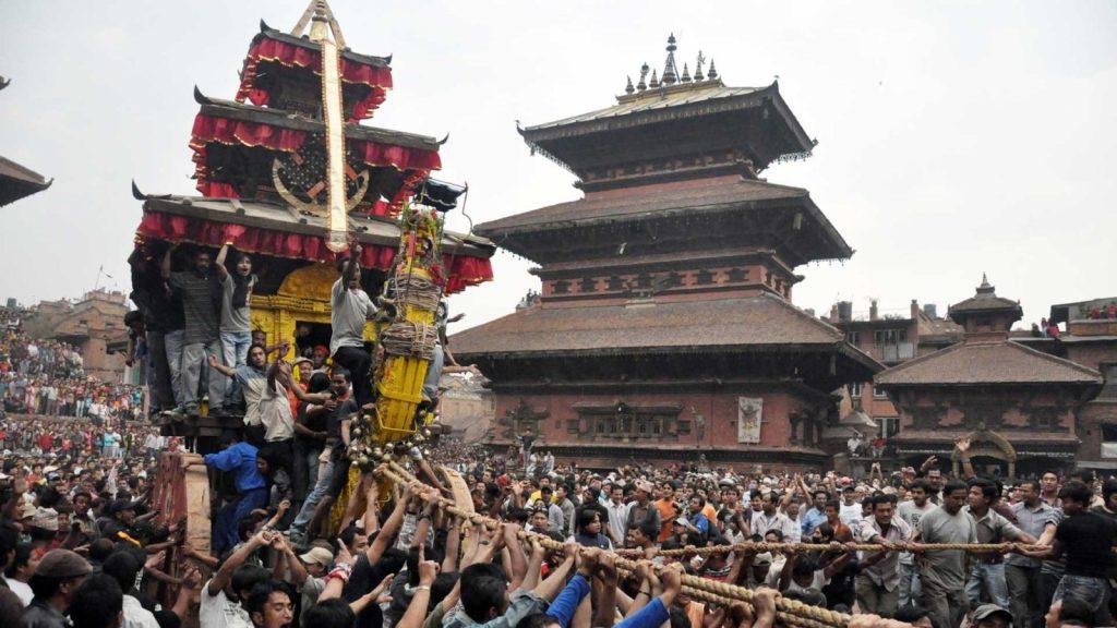 Bisket Jatra of Bhaktapur