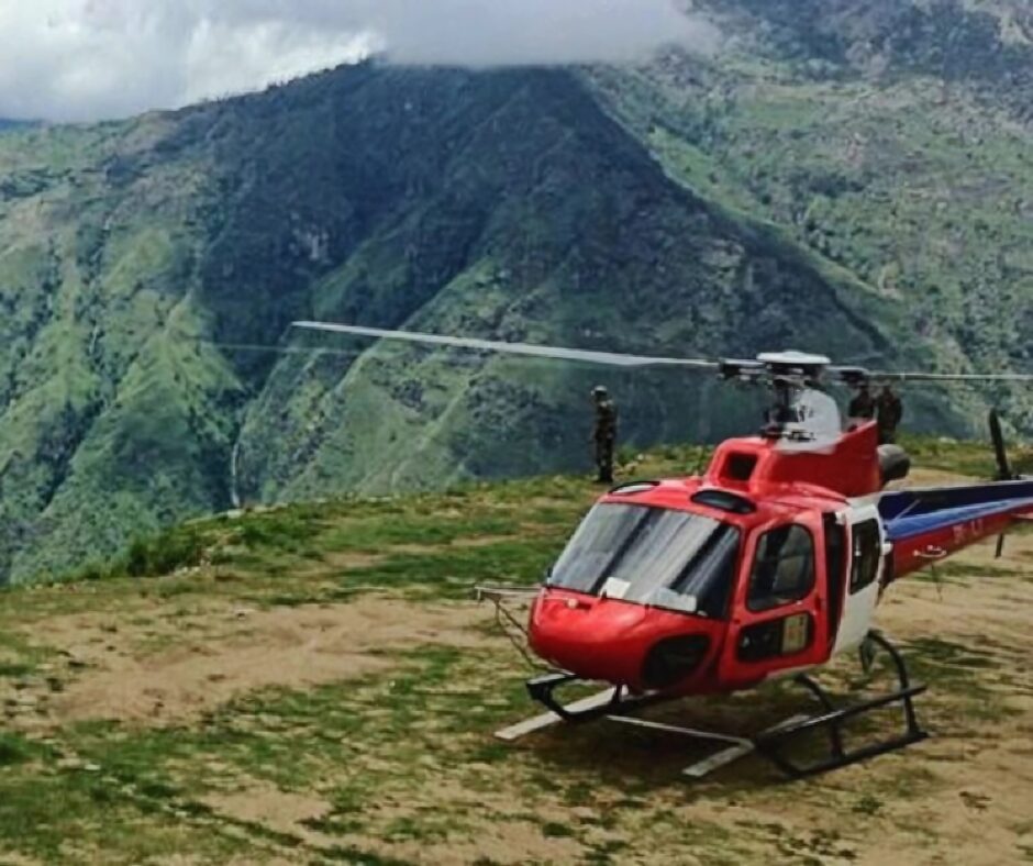 pokhara helicopter tour