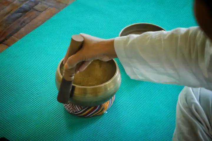 Singing bowl therapy