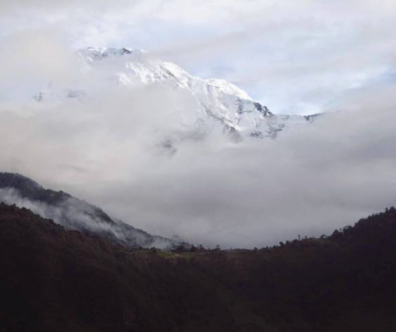 mountain peak view