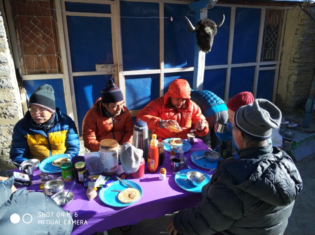 Breakfast at Phu Village