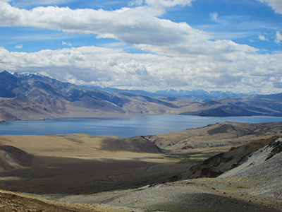 Tsomoriri Lake in Ladakh