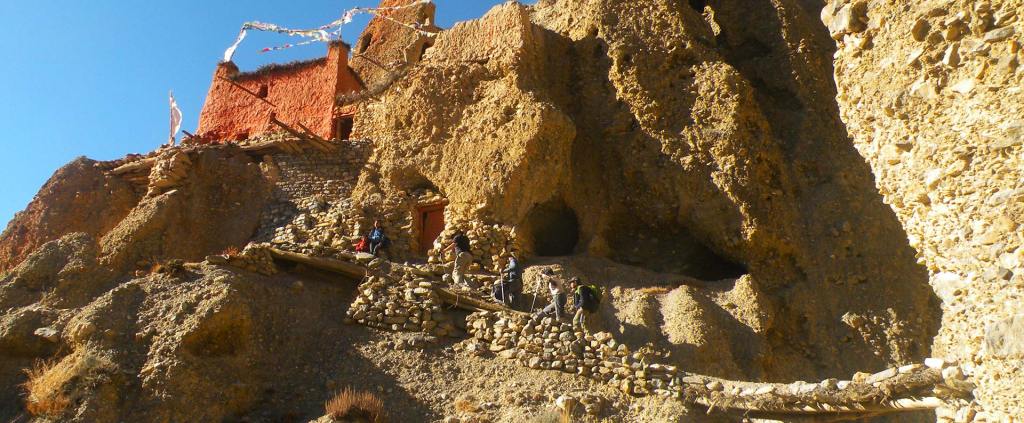 Upper Mustang caves