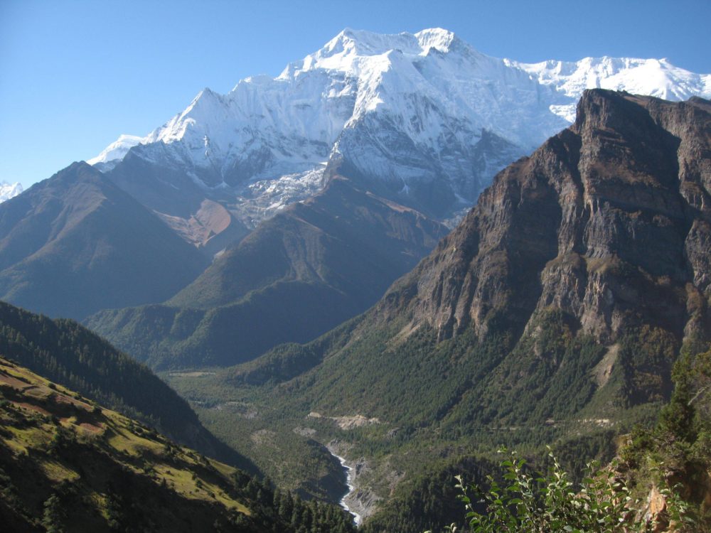 View from Ghyaru, Annapurna circuit