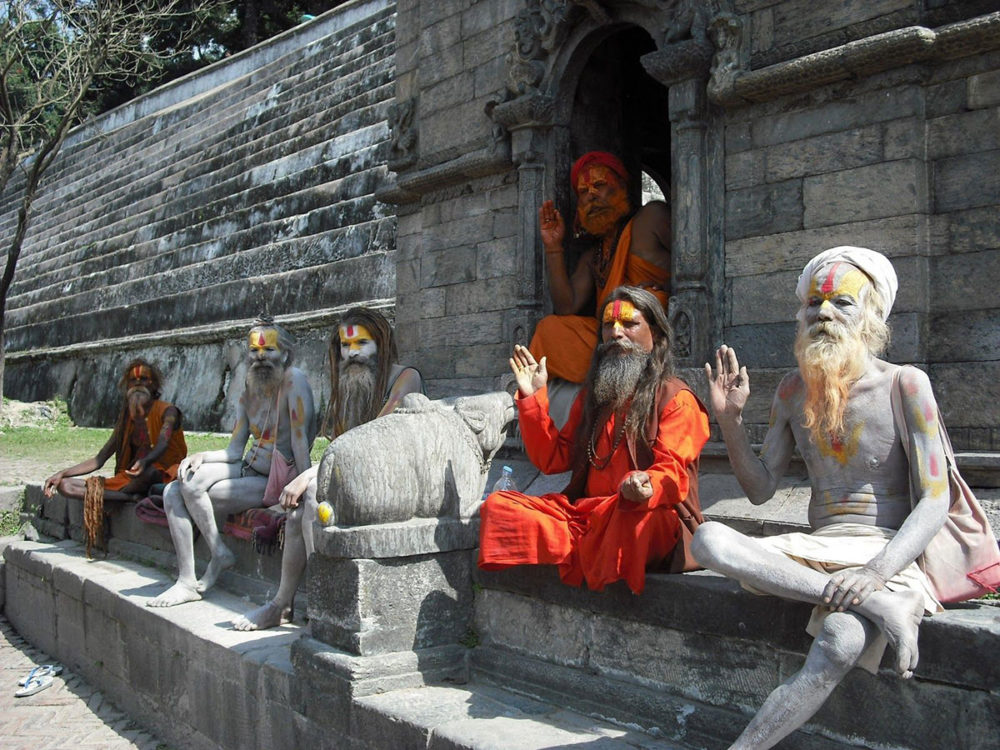 The Hermits at Pashupatinath Temple